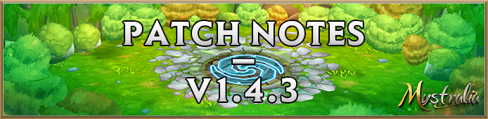 Patch Notes 1.4.3
