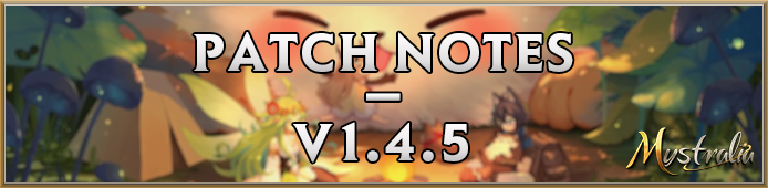 Patch Notes 1.4.5